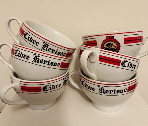 Ancien lot bols tasse cidre - 6,