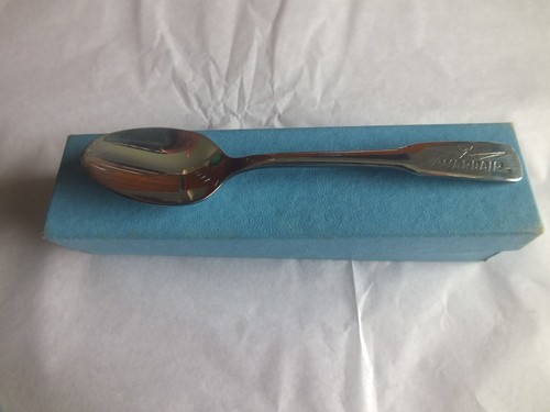 Vintage metal teaspoon - vintage,