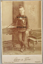 CABINET CARD CANADA GAGEN FRASER TORONTO ALLEN FAMILY ANTIQUE PHOTO