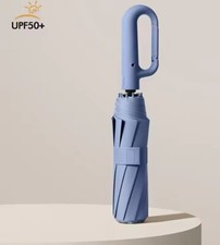 Windproof Heavy Duty Umbrella 105cm Very Strong Blue