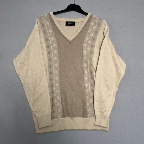 Gabicci diamond jumper - diamond, wool