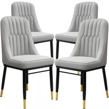 4pcs dining chairs set - 2/4pcs,