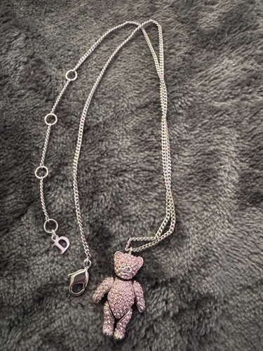 Dior teddy bear necklace - bear,