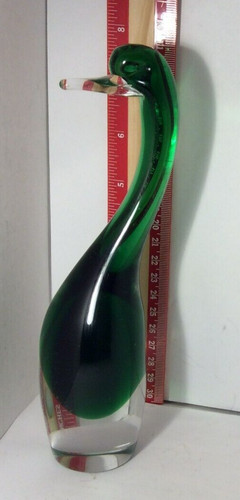 Sommerso emerald green blown - emerald,