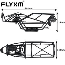 FLYXM Metal Roll Cage Frame