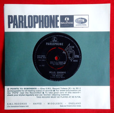 THE BEATLES - HELLO GOODBYE
