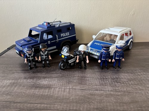 Playmobil police van - police, &
