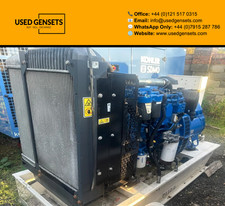 Used FG Wilson Perkins Leroy Somer 110 kVA Diesel Generator - 2017