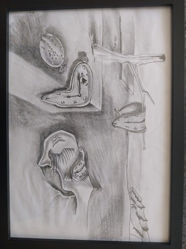 Hand pencil drawing - pencil,