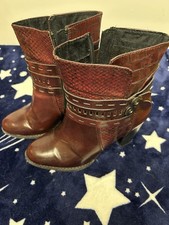  Marco Tozzi Leather Burgundy