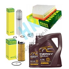 6L 5W30 & AIR OIL FUEL MANN