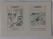 Postcard: Comic, Eureka! I've Cloned Mint Sauce {Tomorrow's World Mag.} (251232)