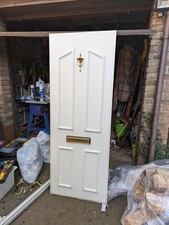 White Used uPVC Infill Panel