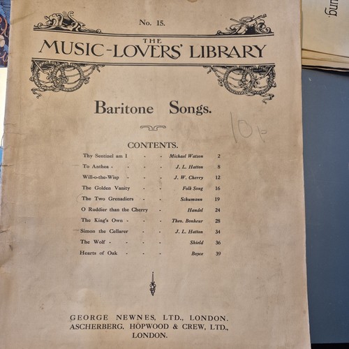 Baritone songs the - songs,