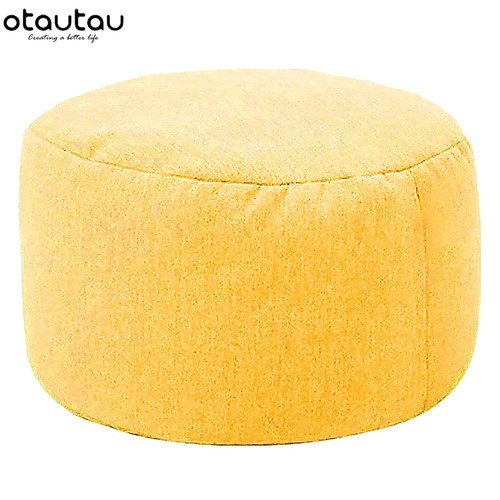 Round stool linen bean - round,