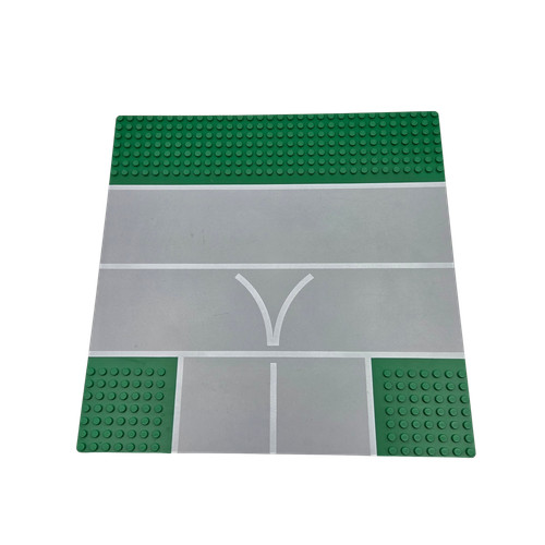 Lego street base plate green - base,
