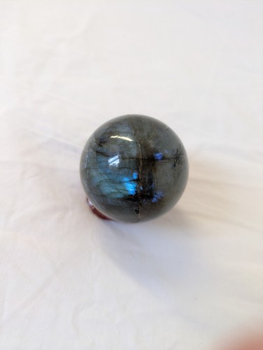 Labradorite crystal sphere - crystal, 40