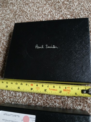 Paul smith wallet box - box, and