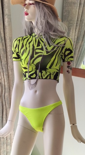Neon lime black animal - neon, lime/black