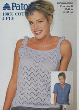 Patons Knitting Pattern No