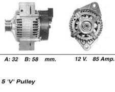 Genuine WAI Alternator for