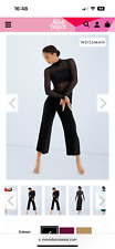weissman dance unitard culotte