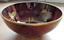 Vintage Carlton Ware Rouge Royale, Mikado Design Bowl Limited Edition 