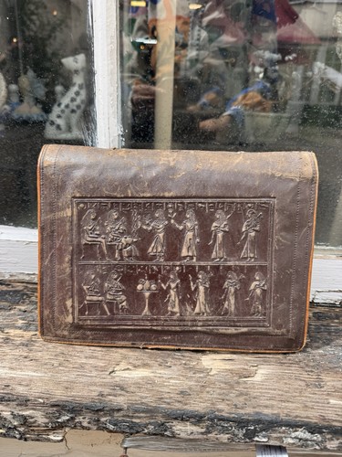 1950s vintage egyptian leather - vintage,