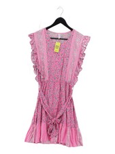 Tigerlily A-Line Midi Dress UK8 in Pink