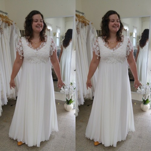 Plus size wedding dresses with - dresses,