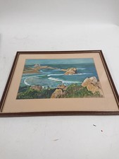 Framed Original Seascape