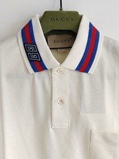 Gucci Polo T-shirt White Web