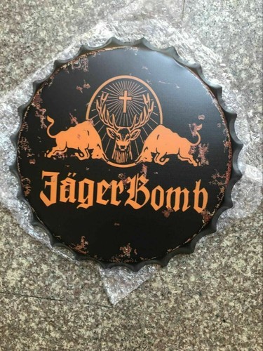 Wall art sign jager bomb - wall, art/sign