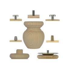 Wooden Pine Furniture Ball