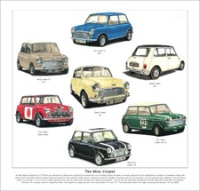 THE MINI COOPER - FINE ART