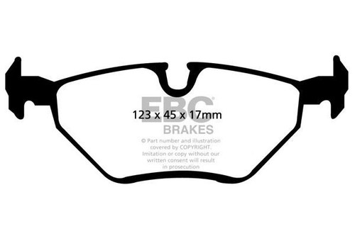 Ebc greenstuff rear brake - ebc,
