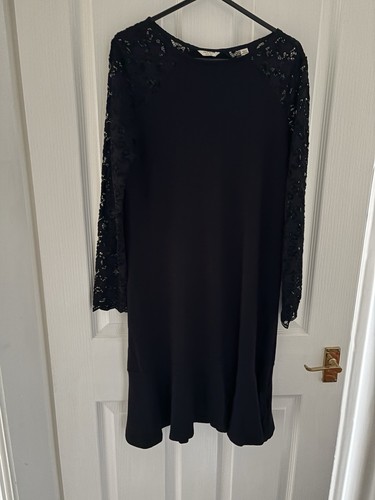 Jack wills black dress with - black,