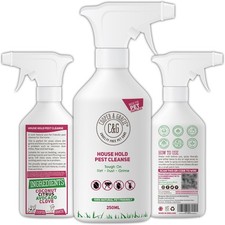 House Hold Pest Cleanse Protection against Fleas, Ticks & Bed Bugs 250ML