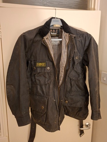 Barbour international wax