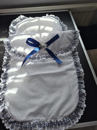 Hand made white and - , spot