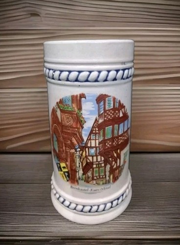 Vintage bernkastel kues mosel - vintage,