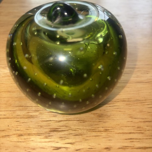 Glass green apple controlled - glass,