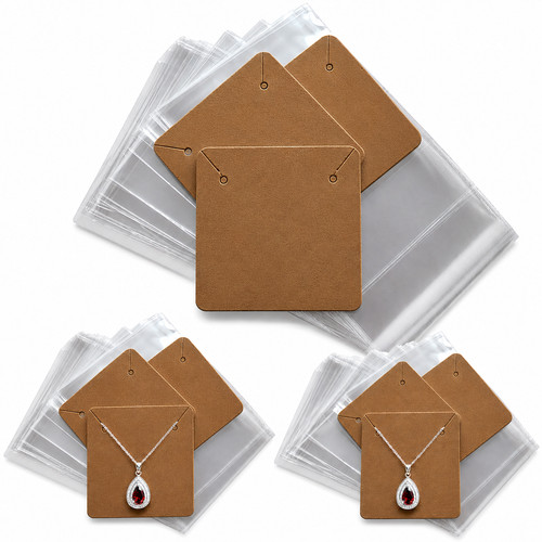 Jewellery display cards - jewellery,