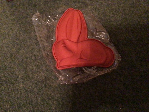 Easter bunny mould silicone - bunny,