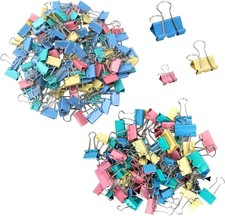 60pcs Colored Metal Binder