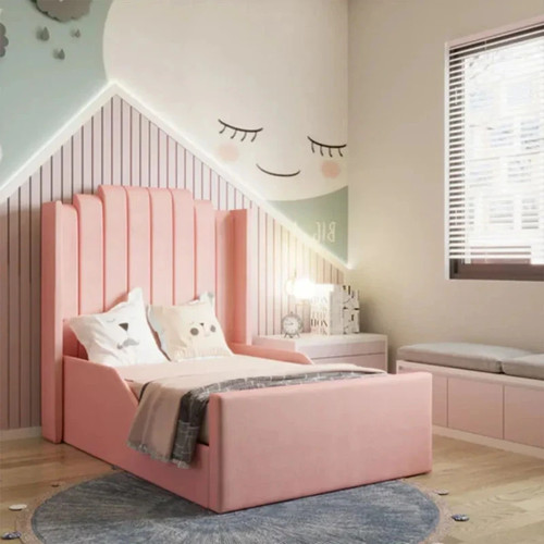 Upholstered steps panel - panel, kids