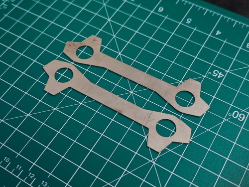 Brake caliper locking tabs - caliper,