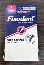50 Tubes Fixodent Professional