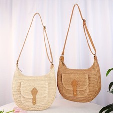 Hand-Woven Crossbody Bagfor