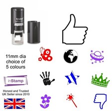 LOYALTY CARD RUBBER STAMP 11mm